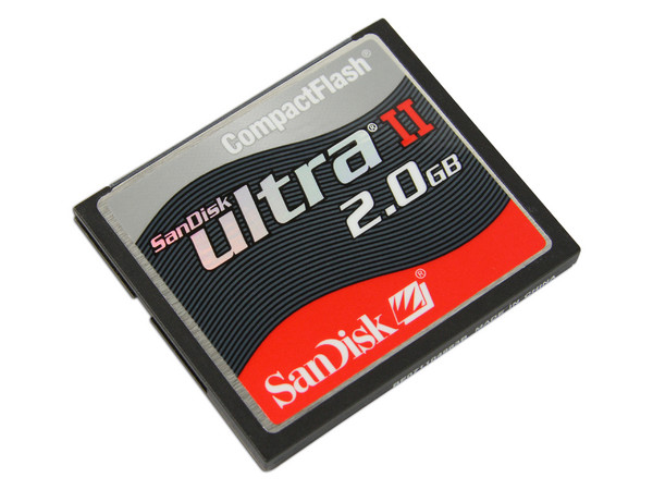 Memoria SanDisk Ultra II Compact Flash de 2GB