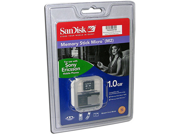Memoria SanDisk Memory Stick Micro M2 de 1GB