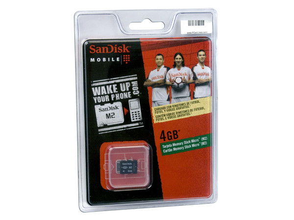 Memoria SanDisk Memory Stick Micro M2 de 4GB