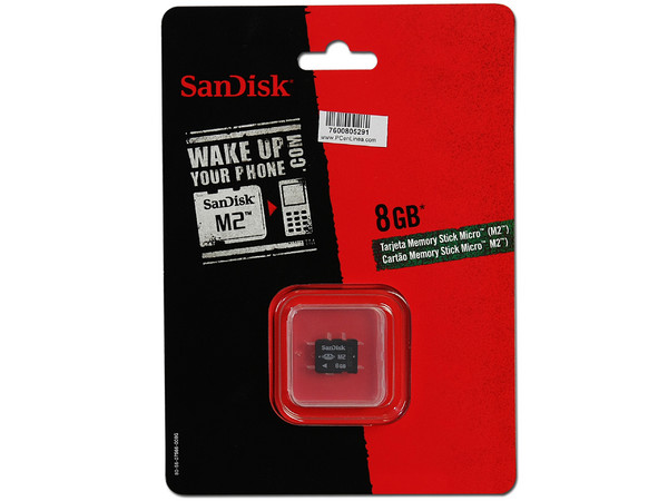Memoria SanDisk Memory Stick Micro M2 de 8GB