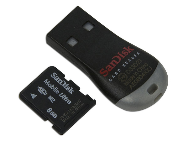 Memory Stick Micro (M2) de 8GB incluye Lector USB 2.0