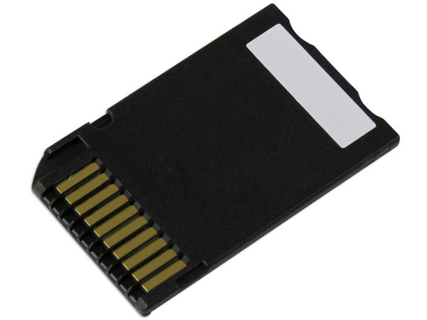 Memoria SanDisk Memory Stick Pro Duo de 16 GB.