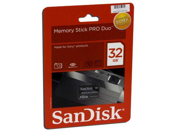 Memoria SanDisk Memory Stick Pro Duo de 32GB