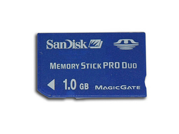 Memoria SanDisk Memory Stick Pro Duo de 1GB, (Compatible con PSP)