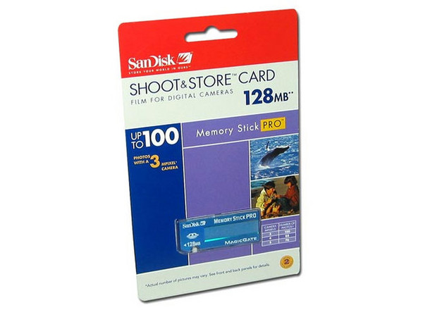 Memoria SanDisk Memory Stick Pro de 128MB