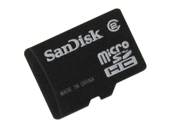 Memoria SanDisk microSDHC de 16GB