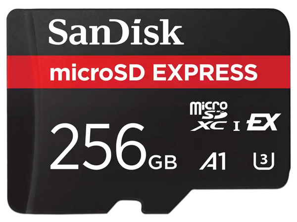 Memoria MicroSDXC Express Sandisk 256 GB, Lectura 880 MB/s, Escritura 650 MB/s, Compatible con Nintendo Switch 2.
