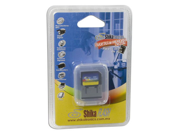 Memoria Shikatronics de 1GB, MultiMedia Card Mobile (MMCM)   