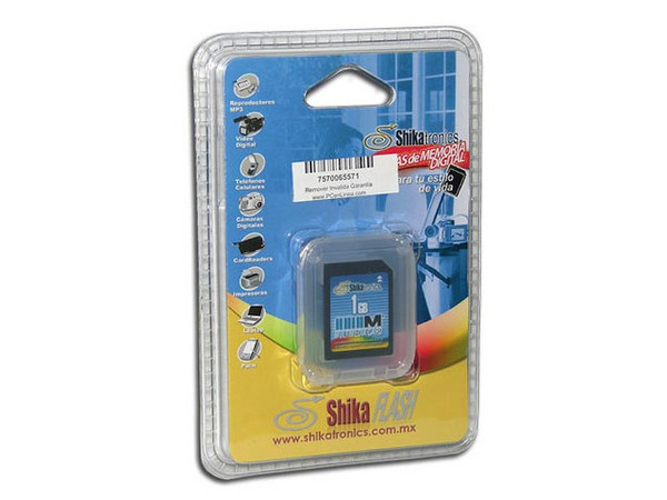 Memoria Shikatronics de 1GB, Multi Media Card (MMC)