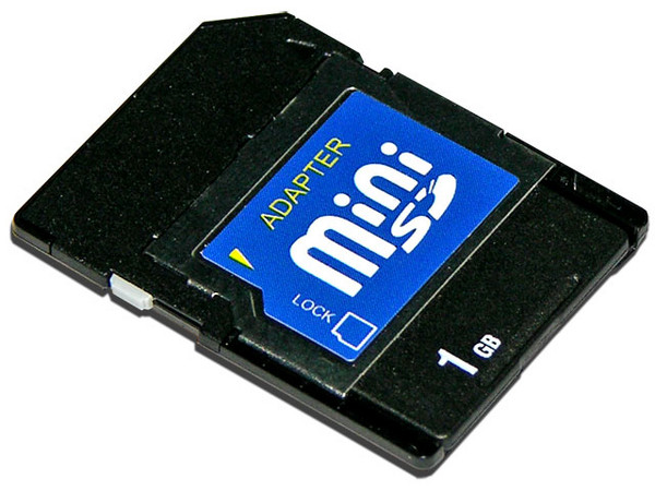 Memoria Shikatronics miniSD de 1GB