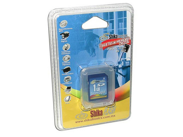 Memoria Shikatronics de 1GB Secure Digital (SD)