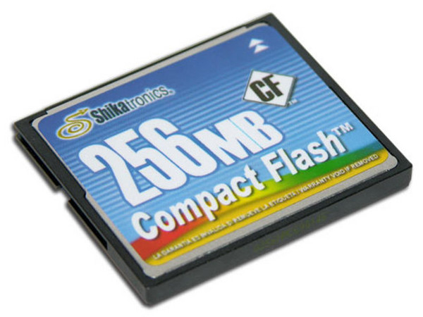 Memoria Shikatronics Compact Flash de 256MB
