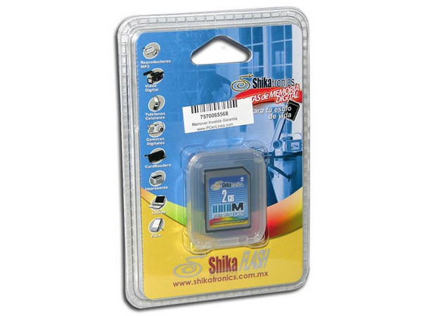 Memoria Shikatronics de 2GB, Multi Media Card (MMC)