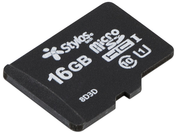 Memoria Stylos MicroSDHC de 16GB, Clase 10.