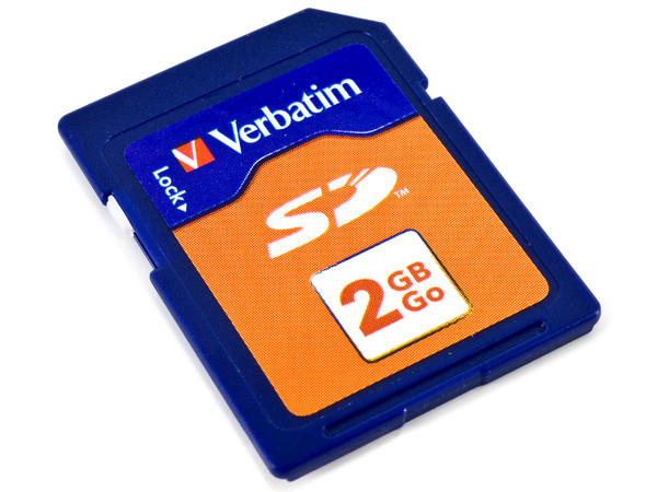 Memoria Verbatim Secure Digital (SD) de 2GB 