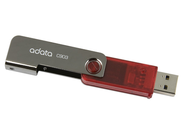 Unidad Flash USB 2.0 ADATA Classic C903 de 4GB. Color Roja