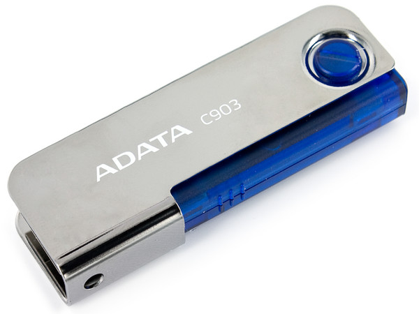 Unidad Flash USB 2.0 ADATA Superior C903 de 8GB. Color Azul