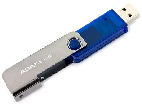 Unidad Flash USB 2.0 ADATA Superior C903 de 8GB. Color Azul