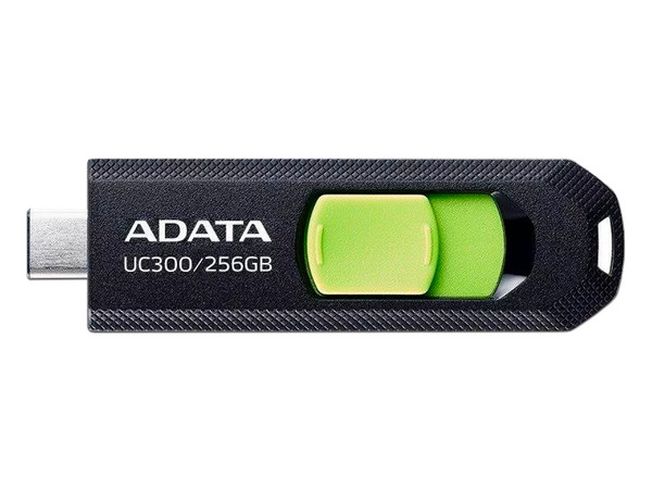 Memoria Flash ADATA UC300 de 256GB, USB-C 3.2. Color Negro.