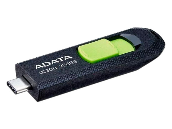 Memoria Flash ADATA UC300 de 256GB, USB-C 3.2. Color Negro.
