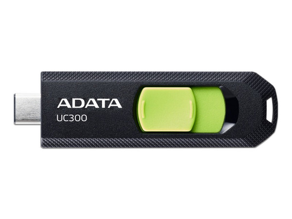 Unidad Flash USB-C 3.2 ADATA UC300 de 64 GB. Color Negro.
