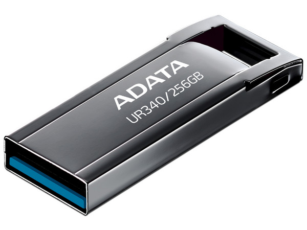 Unidad Flash USB 3.2 Gen 1 ADATA UR340 de 256GB. Color Negro.