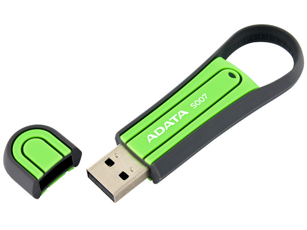 Unidad Flash USB 2.0 ADATA Superior S007 de 4GB. Color Verde
