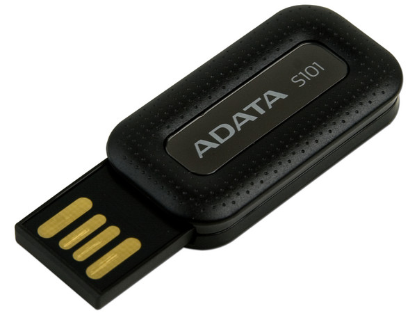 Unidad Flash USB 2.0 ADATA Superior S101 de 8GB. Color Negra