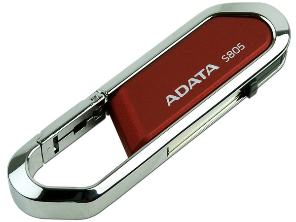 Unidad Flash USB 2.0 ADATA Nobility S805 Rojo de 4GB