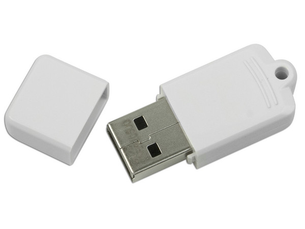 Unidad Flash USB 2.0 ADATA White Angel, de 8GB