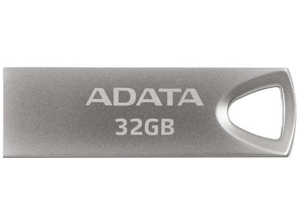 Unidad Flash USB 2.0 ADATA UV210 de 32GB. Color Plata.