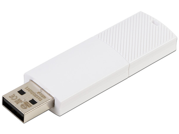 Unidad Flash USB 2.0 ADATA UV220 de 32GB. Color Blanco/Gris.