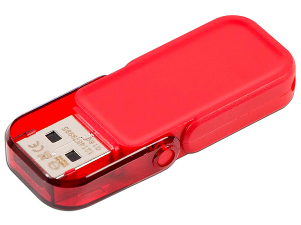 Unidad Flash USB 2.0 ADATA UV240 de 64GB. Color Rojo.