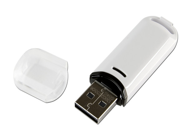 Unidad Flash USB 2.0 ADATA Classic C906 de 4 GB. Color Blanco.