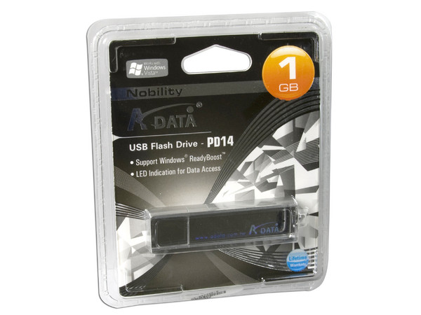 Unidad Flash USB 2.0 ADATA Nobility de 1GB