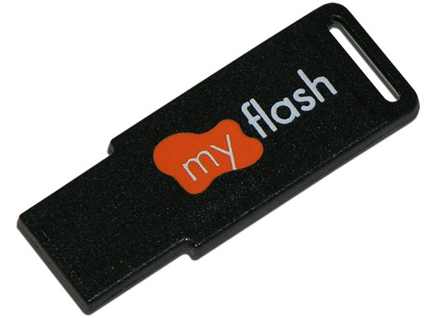 Unidad Flash USB 2.0 MyFlash Extremely Slim de 1 GB.