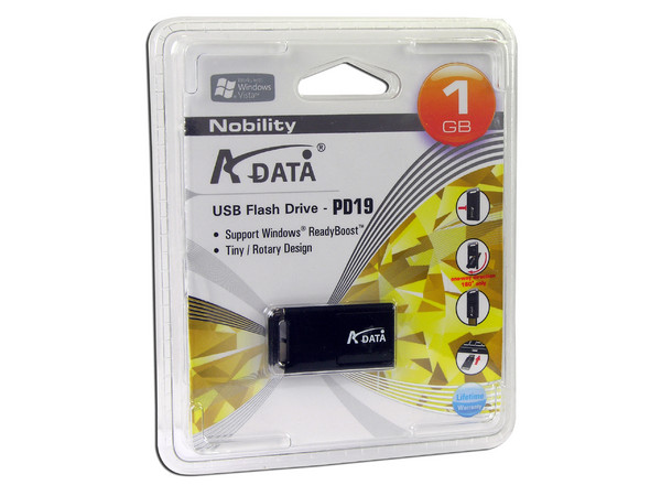 Unidad Flash USB 2.0 ADATA de 1GB
