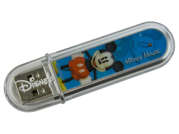 Unidad Flash USB 2.0 ADATA Disney con 4 Carátulas de 1GB
