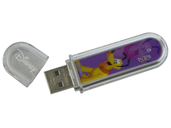Unidad Flash USB 2.0 ADATA Disney con 4 Carátulas de 2GB