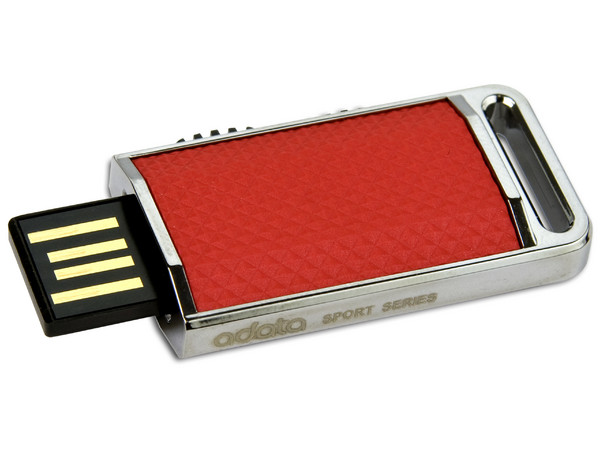Unidad Flash USB 2.0 ADATA Sport S701 Roja de 8GB