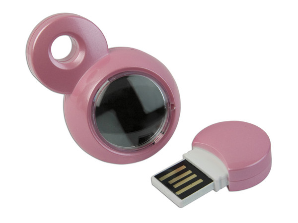 Unidad Flash USB 2.0 ADATA Disney Something Like Mickey de 2GB. Color Rosa