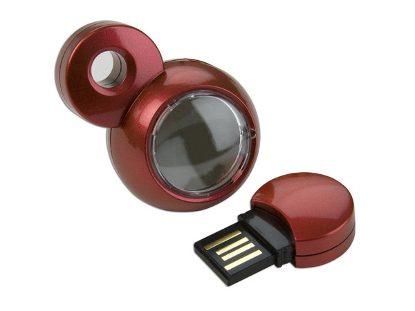 Unidad Flash USB 2.0 ADATA Disney Something Like Mickey de 4GB. Color Roja