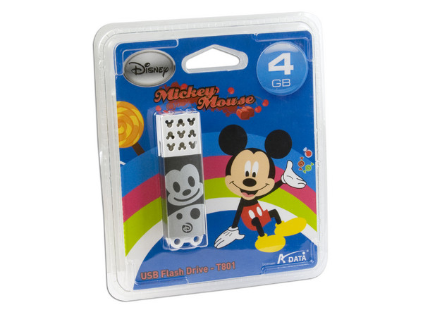 Unidad Flash USB 2.0 ADATA Disney Mickey Mouse de 4GB