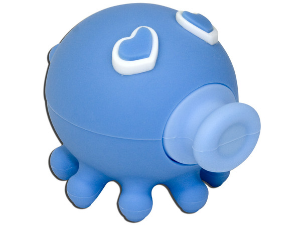 Unidad Flash USB 2.0 ADATA Kissing Octopus Azul de 8GB