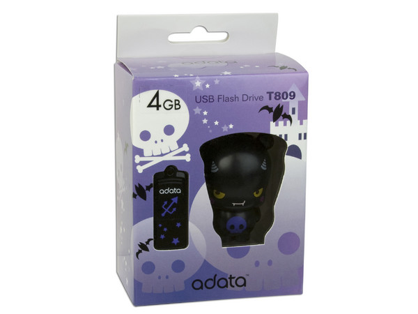 Unidad Flash USB 2.0 ADATA Black Devil, de 4GB