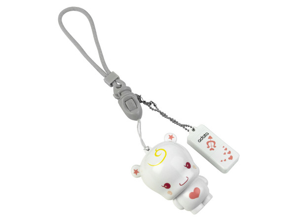 Unidad Flash USB 2.0 ADATA White Angel Panda, de 2GB