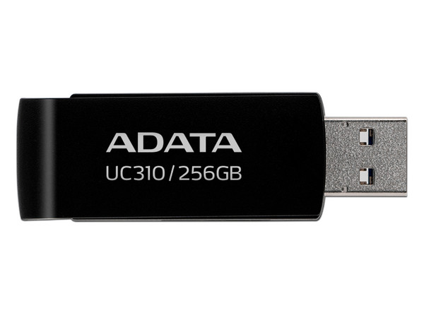 Memoria Flash USB 3.2 ADATA UC310 de 256GB. Color Negro.