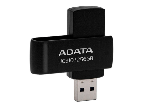 Memoria Flash USB 3.2 ADATA UC310 de 256GB. Color Negro.