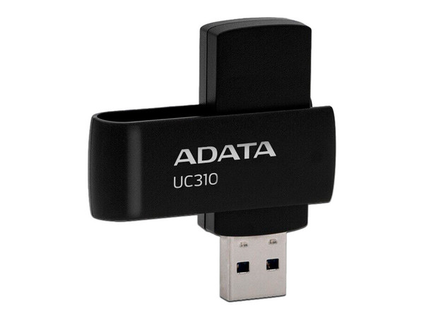 Unidad Flash USB 3.2 Adata UC310 de 64GB. Color Negro.