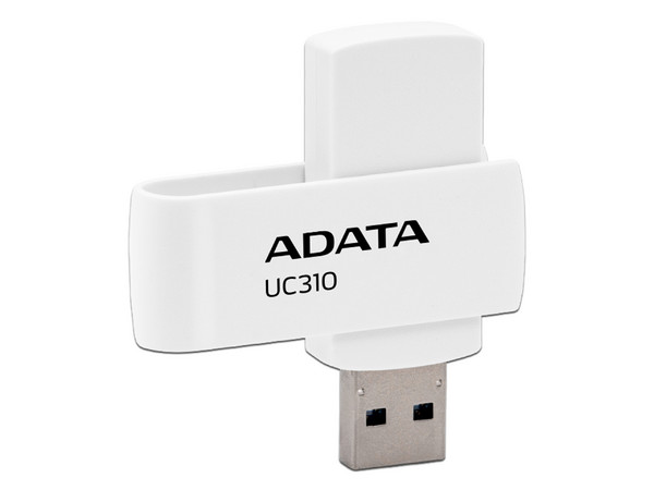 Unidad Flash USB 3.2 ADATA UC310 de 64GB. Color Blanco.